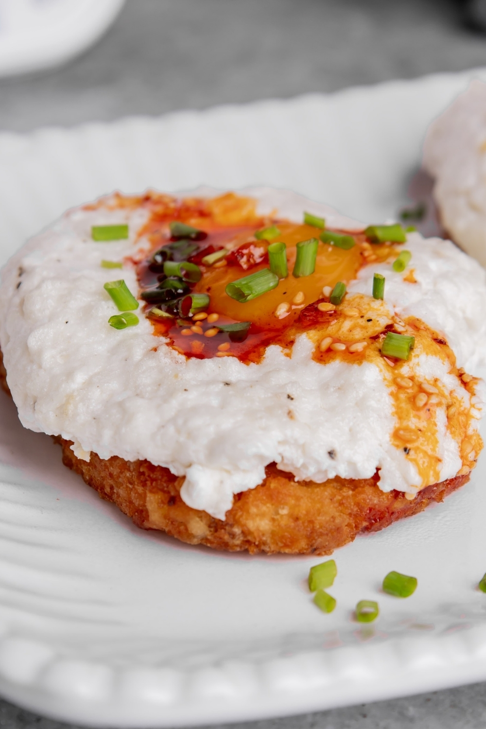 Cloud Eggs with Farmer Cheese made with Lifeway Farmer Cheese