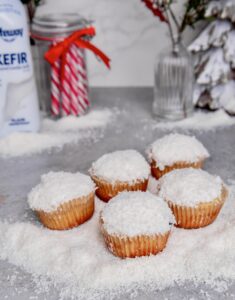 Coconut Kefir Cupcakes - made with Lifeway