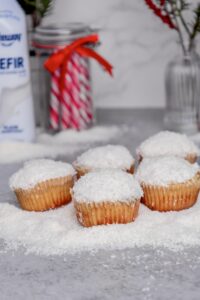 Coconut Kefir Cupcakes - Made with Lifeway