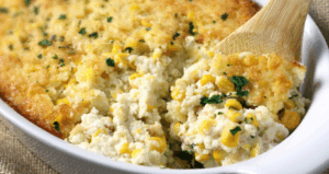 Corn Pudding made with Lifeway