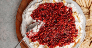 Cranberry Jalapeño Dip made with Lifeway