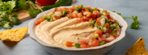 Creamy Pico Farmer Cheese Dip made with Lifeway Farmer Cheese