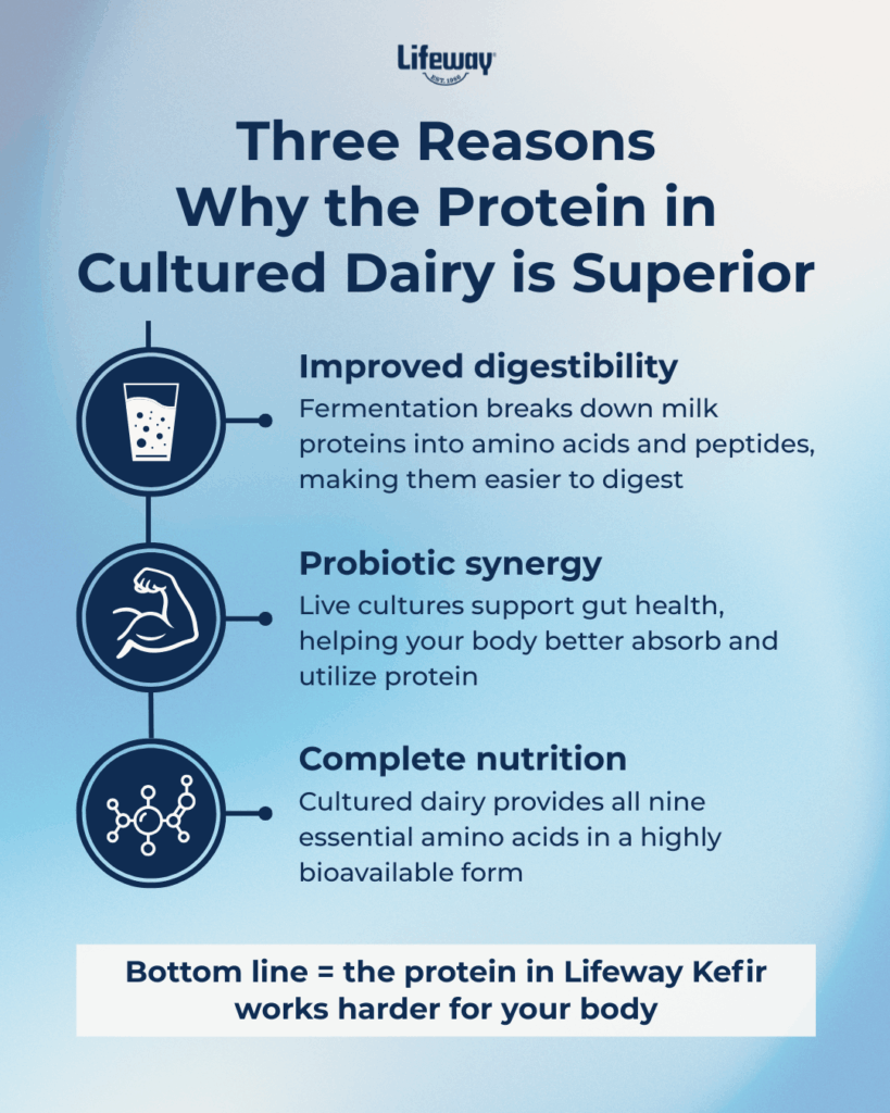 Cultured Dairy + Protein - Lifeway Kefir