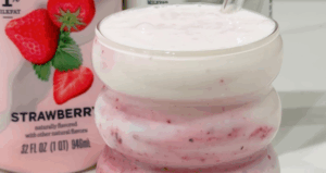 Dreamy, Creamy Cherry Kefir Mocktail - Made with Lifeway