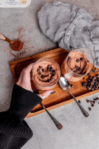 Edible Brownie Batter with Lifeway Farmer Cheese