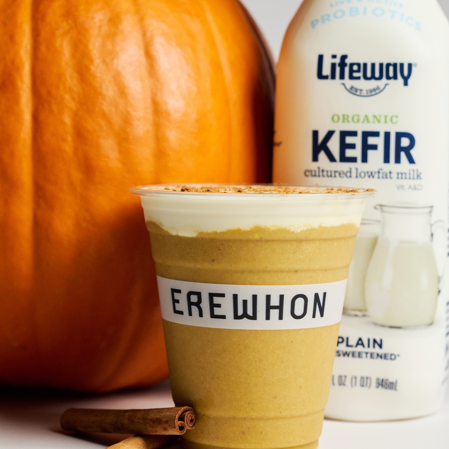 Erewhon Fall in Love Smoothie with Lifeway Kefir