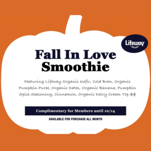 Erewhon Fall in Love Smoothie with Lifeway Kefir