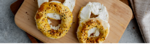 Farmer Cheese Bagels made with Lifeway Farmer Cheese
