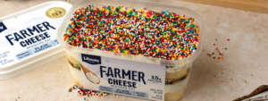 Farmer Cheese Dot Cake made with Lifeway