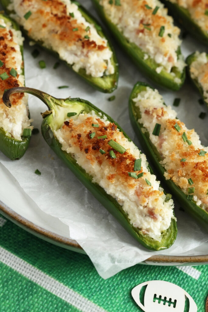 Farmer Cheese Jalapeño Poppers made with Lifeway Farmer Cheese
