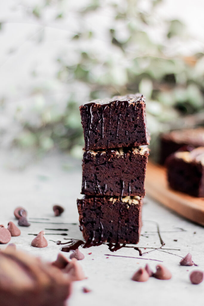 Farmer Cheese Protein Brownies made with Lifeway Kefir and Farmer Cheese