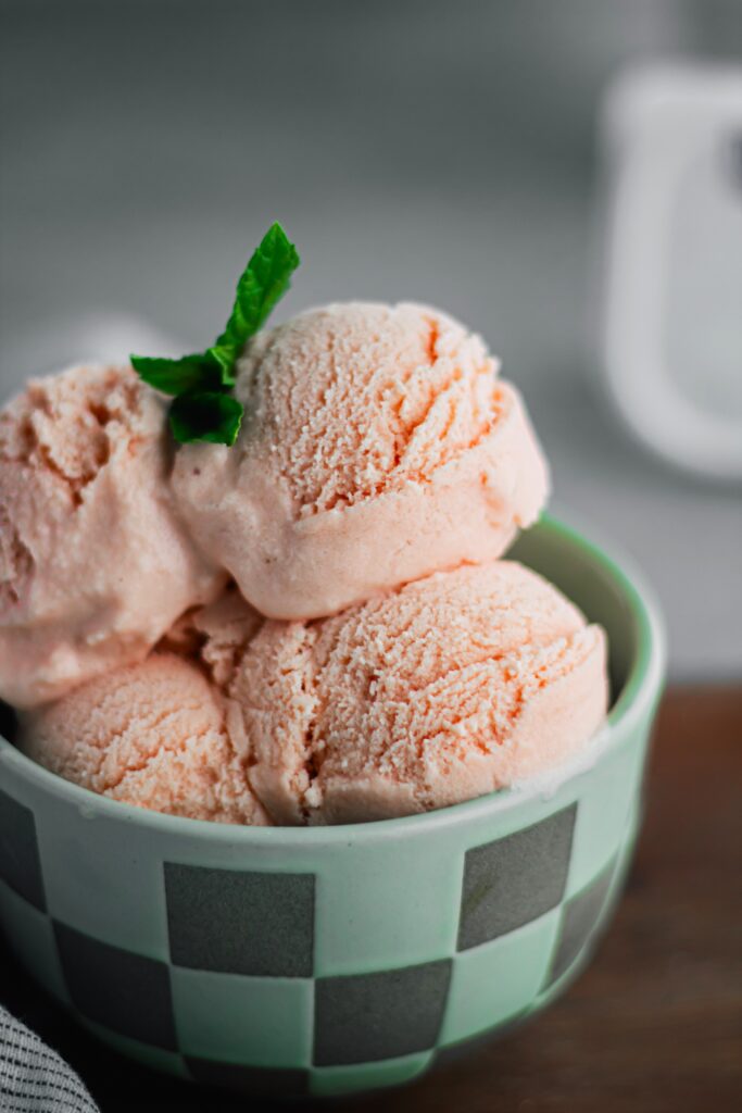 Farmer Cheese Watermelon Ice Cream 