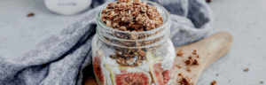Kefir Figgy Chia Pudding with Pistachios made with Lifeway Kefir