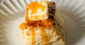 Flaky, Buttery Kefir Biscuits made with Lifeway Kefir