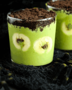 Frankenstein Smoothie made with Lifeway