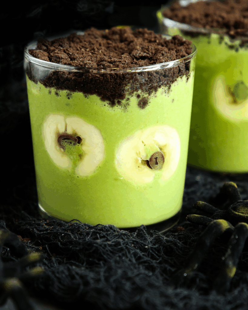 Frankenstein Smoothie made with Lifeway