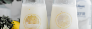 Frosted Lemonade Shake made with Lifeway Kefir