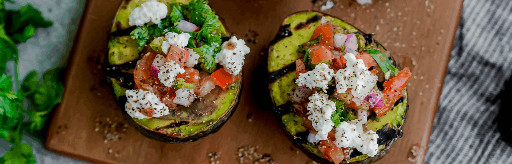 Grilled Stuffed Avocados