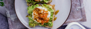 Chili Egg Avocado Toast