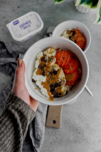 High-Protein Farmer Cheese Breakfast Bowl with Fruit