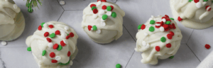 Holiday Cookie Protein Bites - made with Lifeway