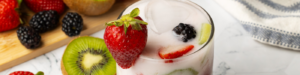 Hwachae - Korean Fruit Punch made with Lifeway Kefir