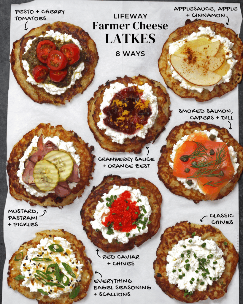 Latkes 8 Ways All Varieties