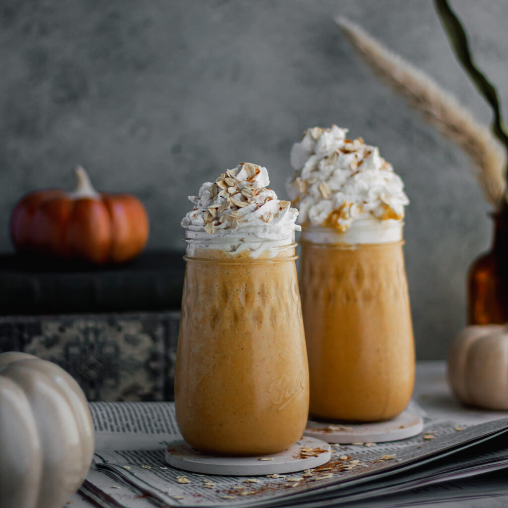 Pumpkin Spice Latte Smoothie with Lifeway Kefir