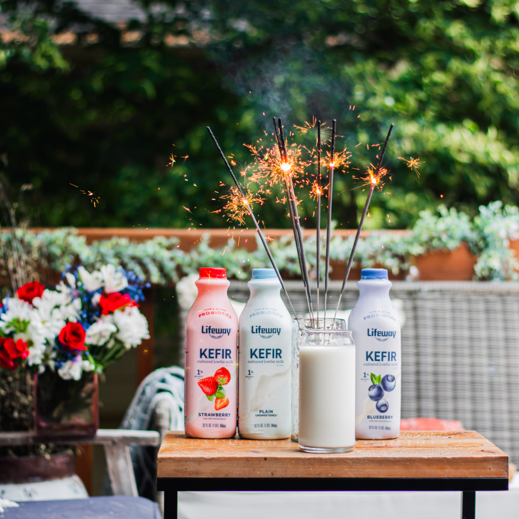 Lifeway Kefir Core Flavors with Sparklers