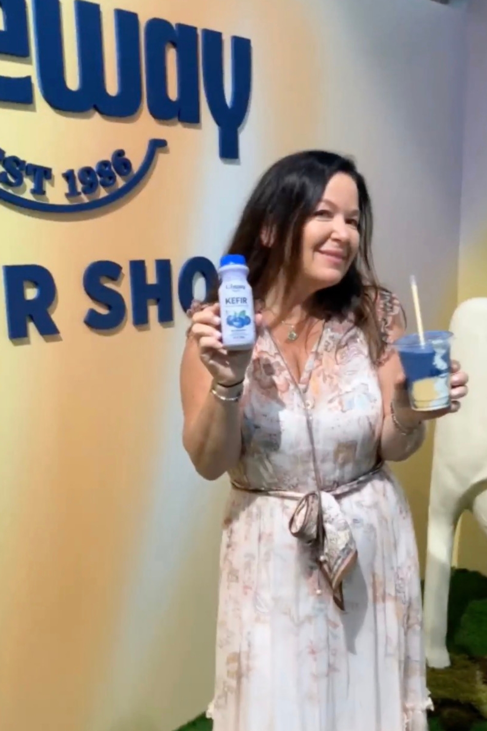 Julie Smolyansky at Lifeway Kefir Shop - Pop-Up in SoHo