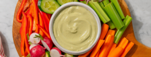 Kefir Avocado Ranch Dip made with Lifeway Kefir made with Lifeway Kefir
