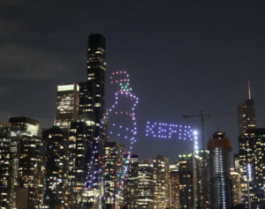 Lifeway Kefir Day Drone Show in Chicago 2025