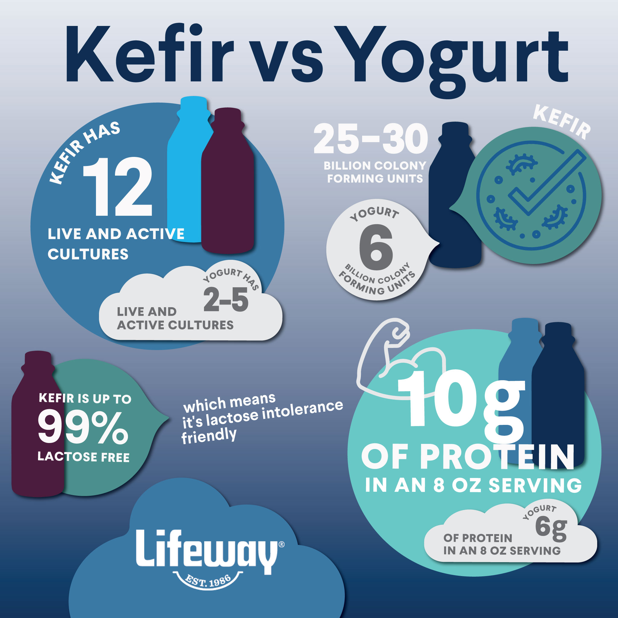 Kefir vs. Yogurt - Lifeway Kefir