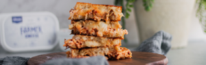 Kimchi Farmer Cheese Grilled Cheese