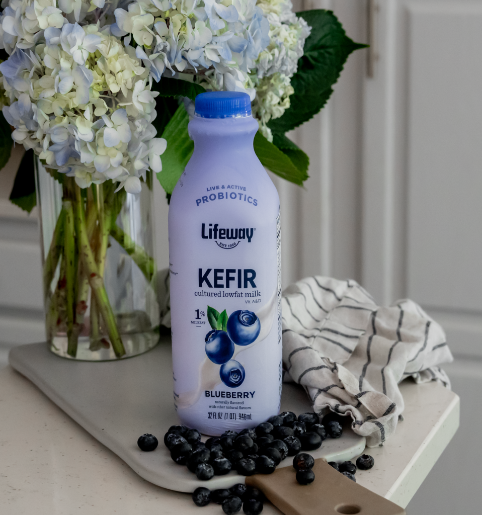 The Benefits of Blueberries and Lifeway Kefir