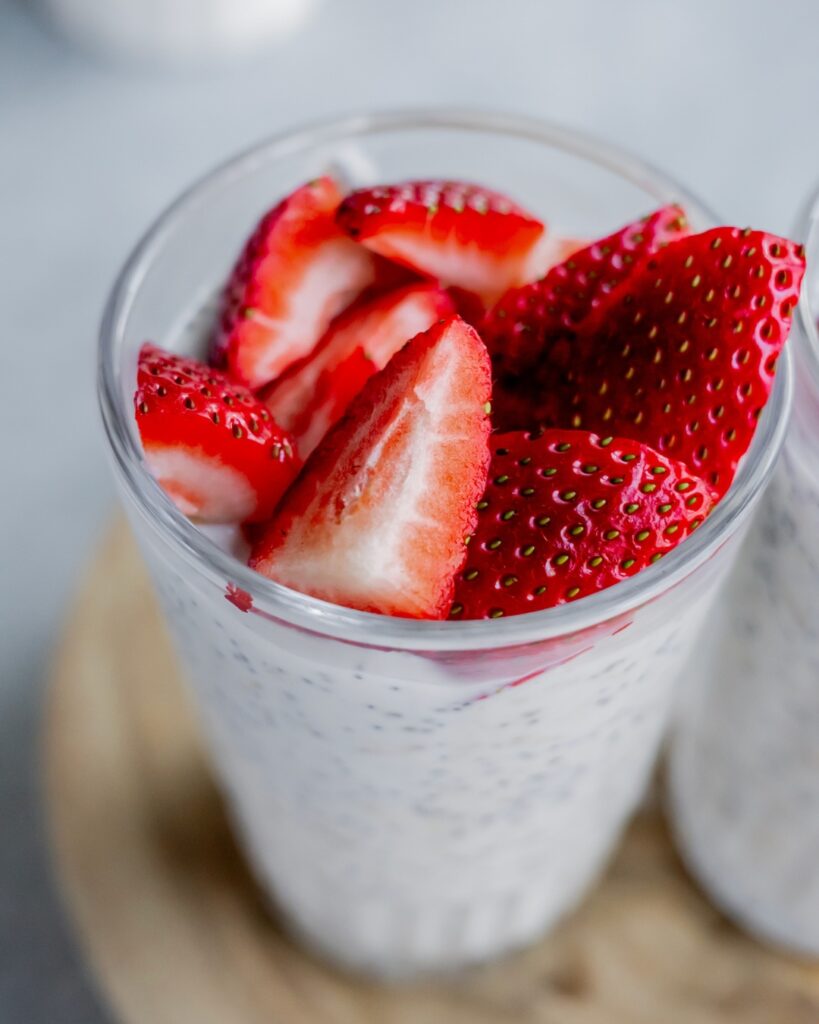 Lemon Poppy Seed Overnight Oats made with Lifeway Kefir