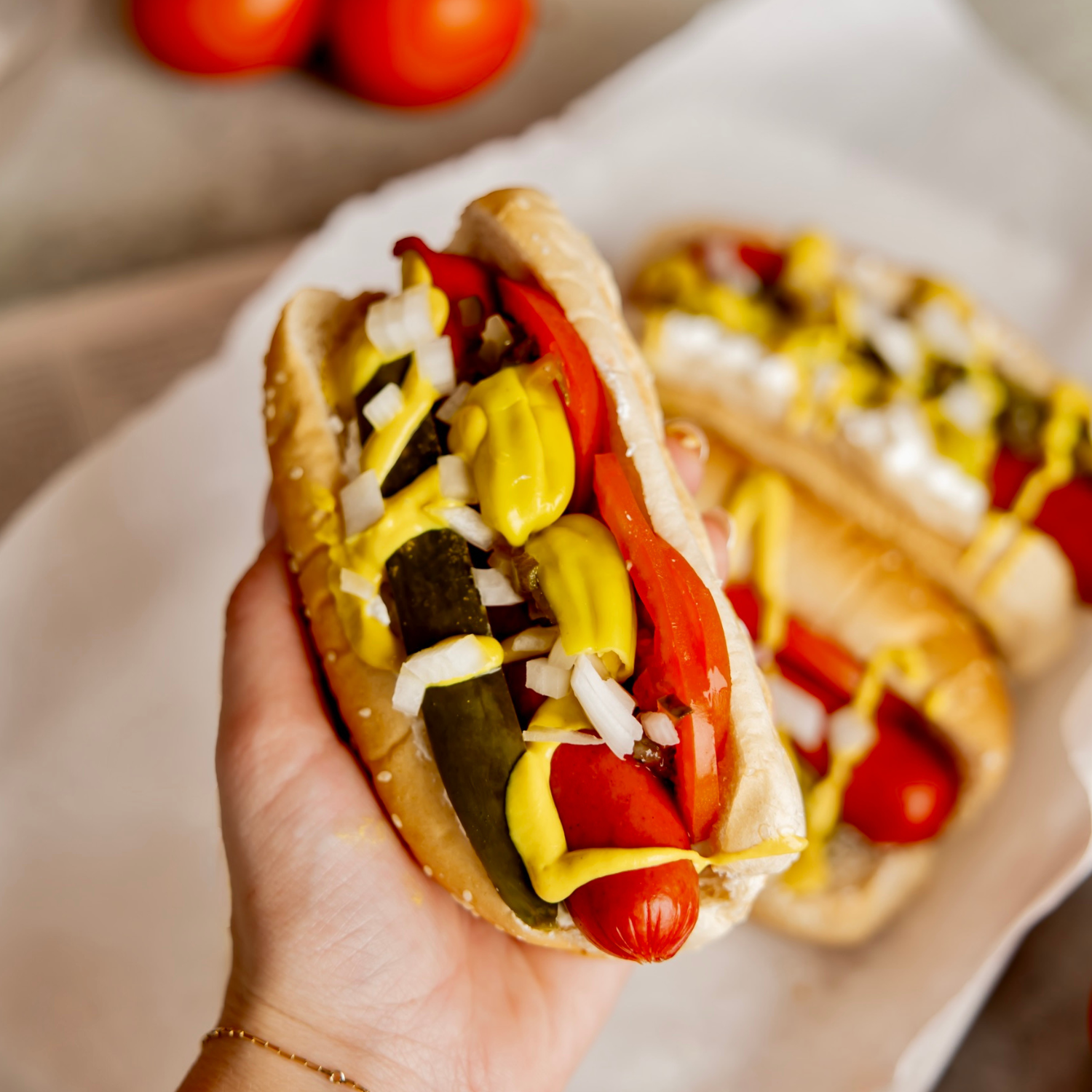 Gut Healthy Hot Dogs Made with Lifeway Farmer Cheese - Hot Dog Recipe Roundup
