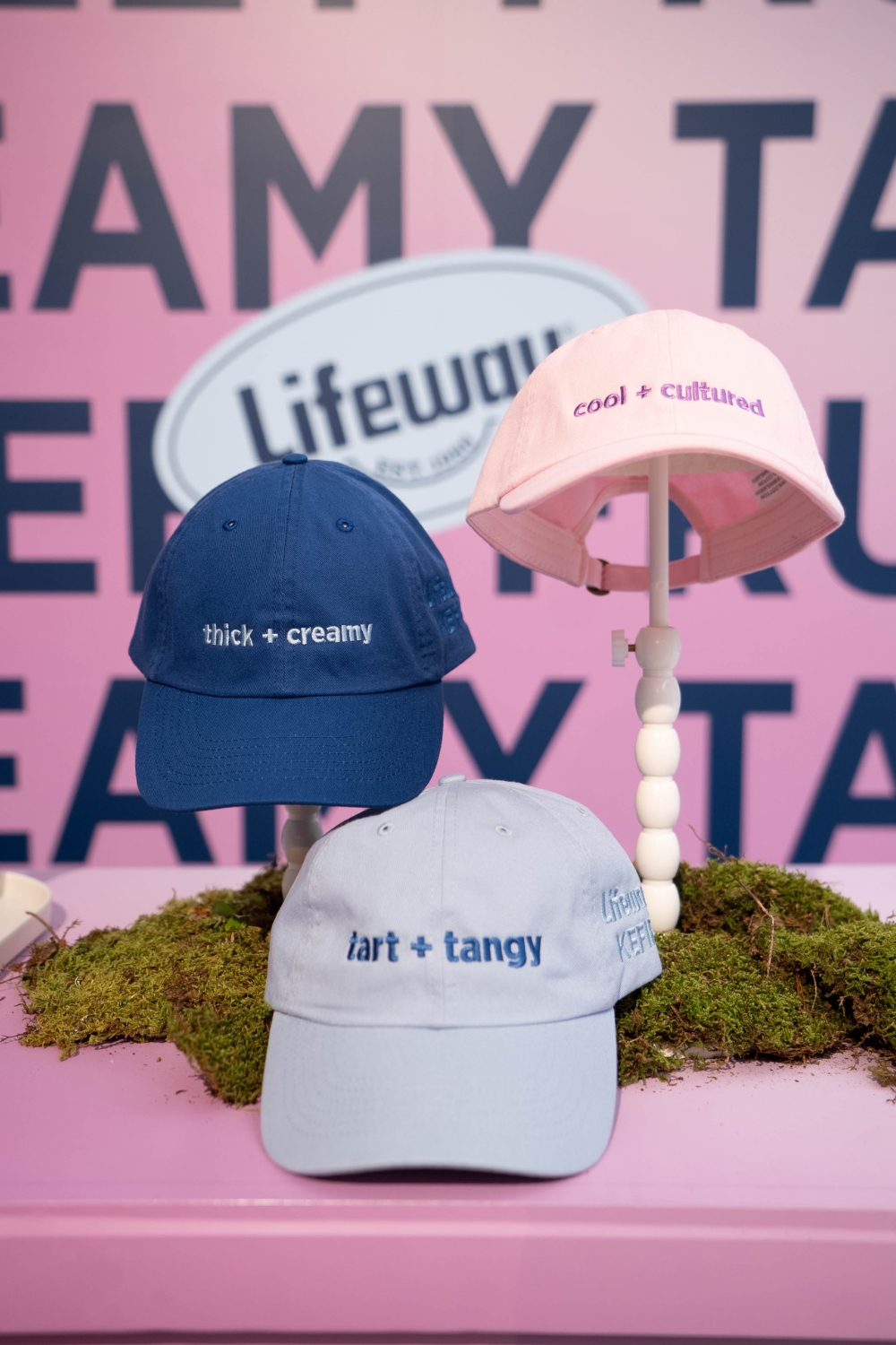 Lifeway Kefir Shop - Pop-Up in SoHo - Customizable Hats