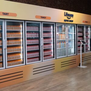 Lifeway Kefir Shop - Pop-Up in SoHo - Fridges
