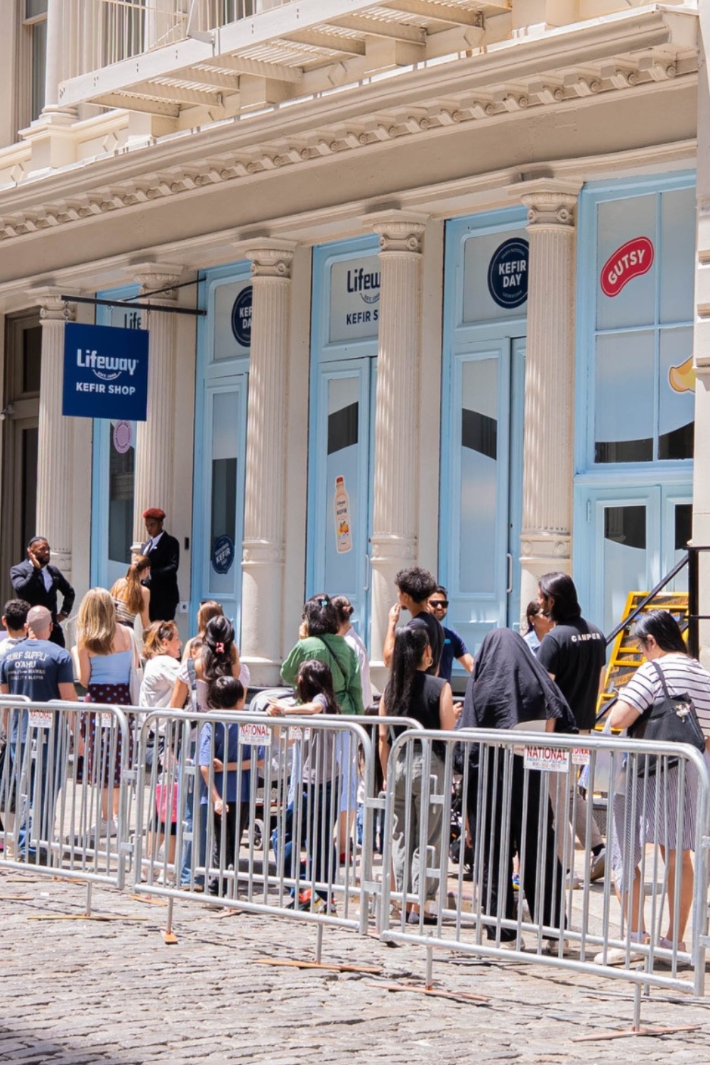 Lifeway Kefir Shop - Pop-Up in SoHo - Outside Line