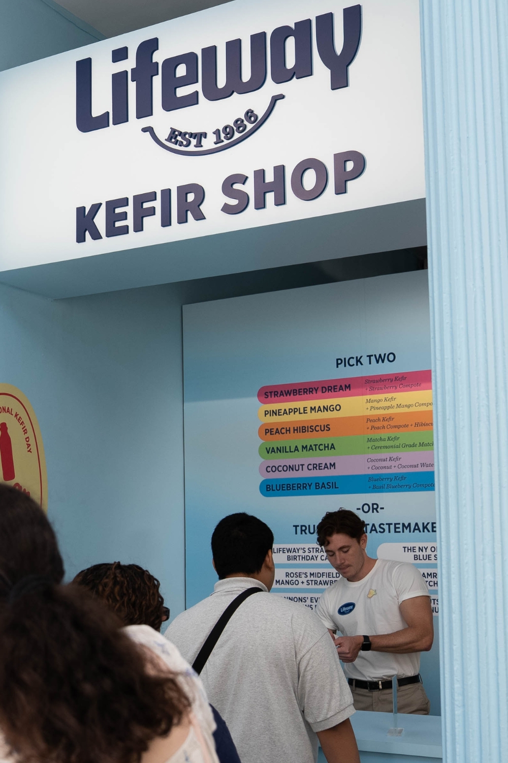 Lifeway Kefir Shop - Pop-Up in SoHo - Smoothie Menu