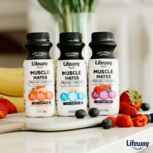 Lifeway Muscle Mates with Whey Protein, Creatine, and Probiotics from Lifeway Kefir