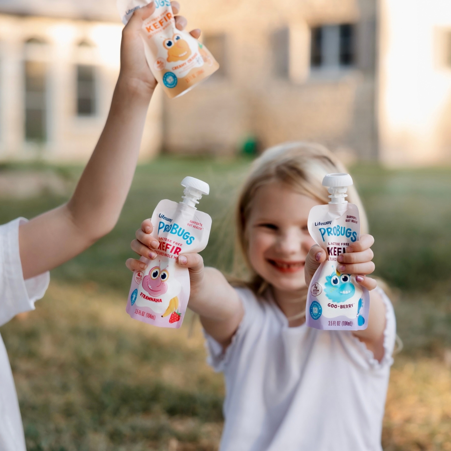 Lifeway ProBugs: Kefir Pouches for Kids with Probiotics, Calcium, Protein, and Whole Milk Nutrition