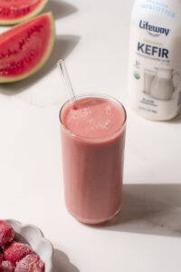Watermelon Smoothie with Lifeway Kefir