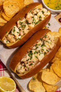 Lobster Rolls made with Lifeway Kefir Salted Butter