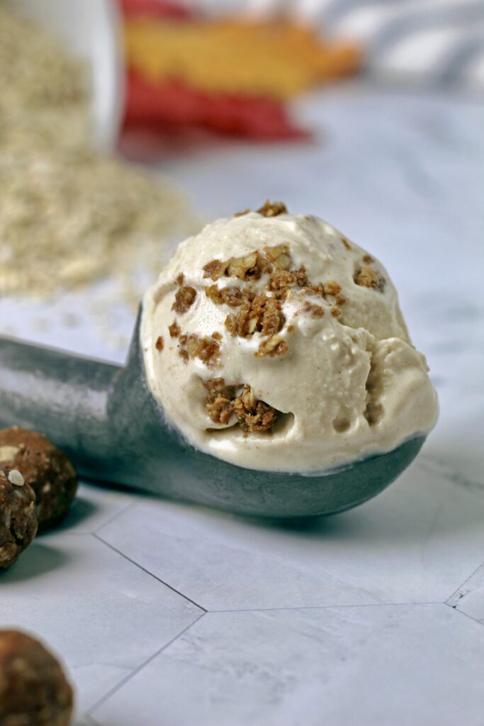 Maple Oatmeal Cookie Dough Ice Cream 
