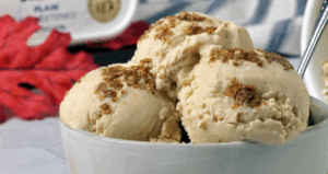 Maple Oatmeal Cookie Dough Ice Cream