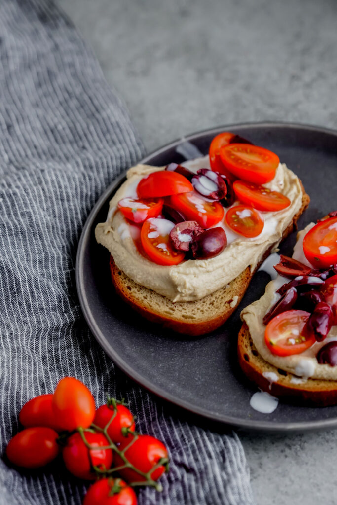 Mediterranean Toast made with Lifeway