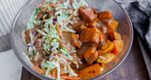 Hot Honey Sweet Potato Bowl