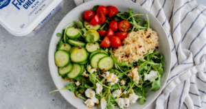 Hot Honey and Farmer Cheese Orzo Salad